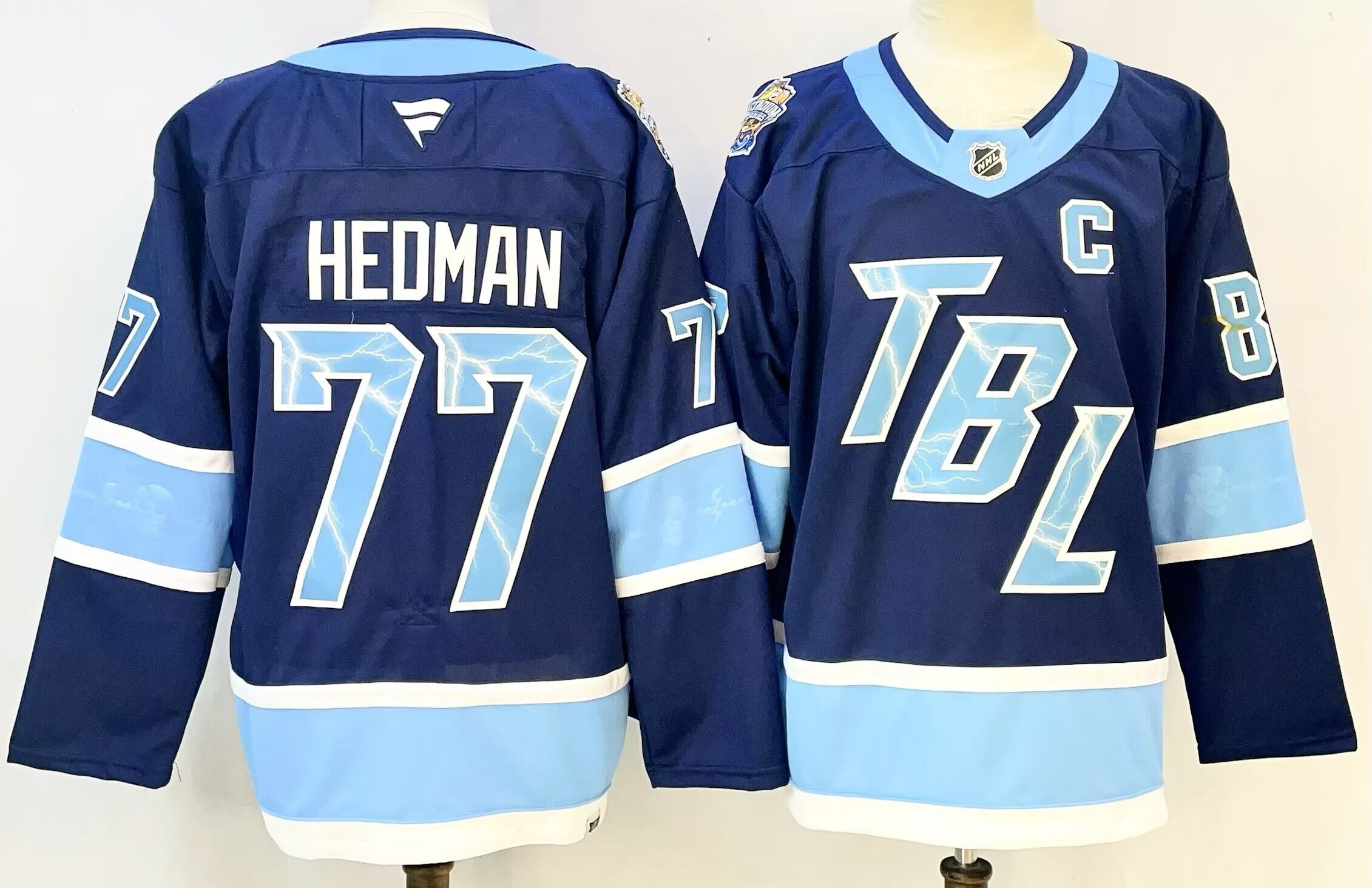 Men Tampa Bay Lightning #77 Hedman Blue 2026 Adidias NHL Jersey style 001->tampa bay lightning->NHL Jersey